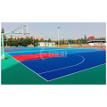 Outdoor PP interlocking basketball court tiles