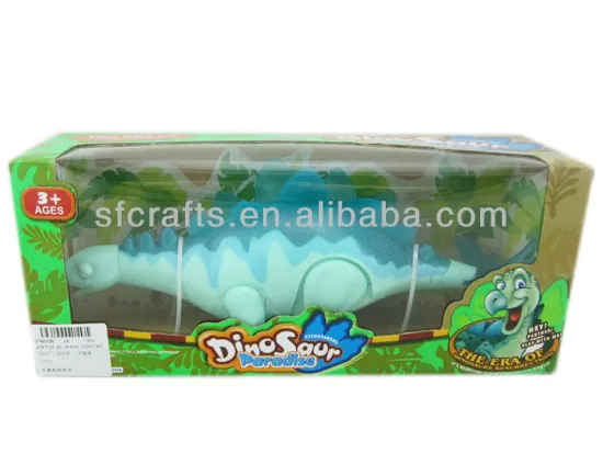 2014 electric plastic cartoon dinosaur stegosaurus toys