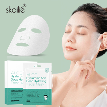 Natural Organic Fruit Flavor Aloe Vera Moisturizing Facial Mask - Private Label Skin Care