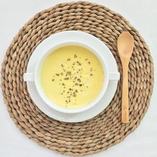 Binaural zuppa insalatiera frutta in ceramica bianca