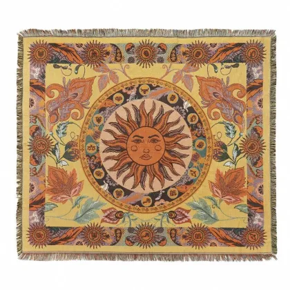 Affordable Sun and Moon Phase Wall Tapestry: Your Decorative Solution