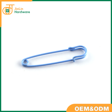 Elegant and noble style sky blue brooch metal safety pin, great for garment decoration