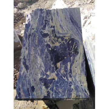 bloque de piedra de sodalita azul
