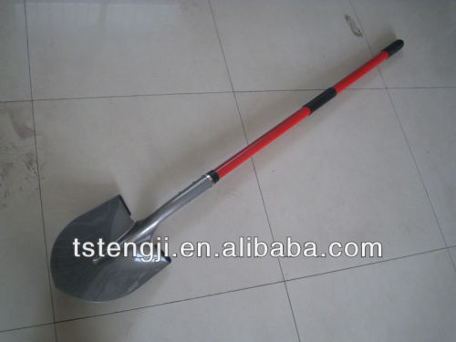 agricutural tools S518LFL SHOVEL WITH FIBERCLASS HANDLE