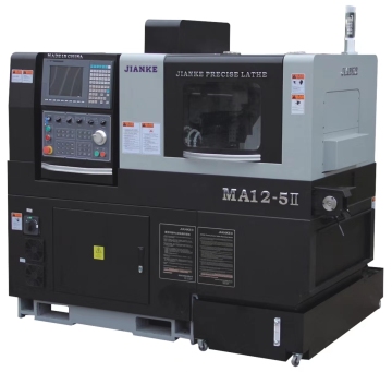 Jianke MA125 5-sumbu spindle ganda mesin bubut CNC untuk implan gigi