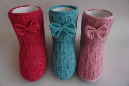 Ms red warm indoor short boots