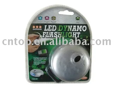 LED Dynamo Flashlight