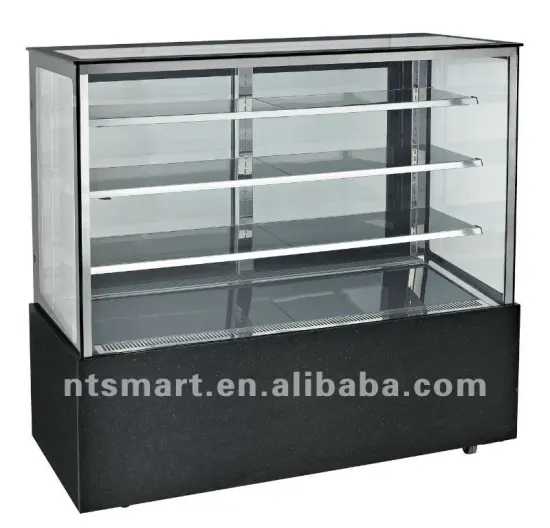 cake showcase right angle style/cake display