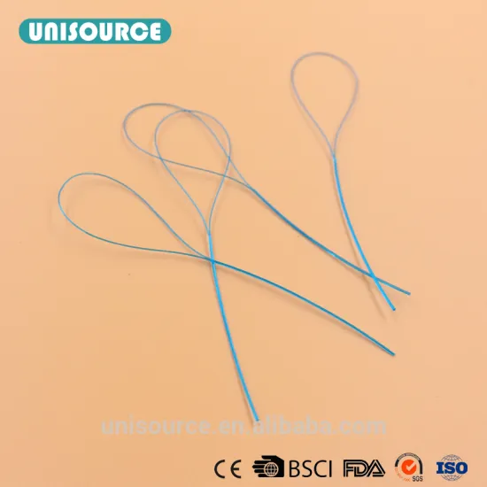Flexible plastic dental floss threader