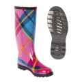 Frauen Halbschnee Regen Gummi Waterproof Boot