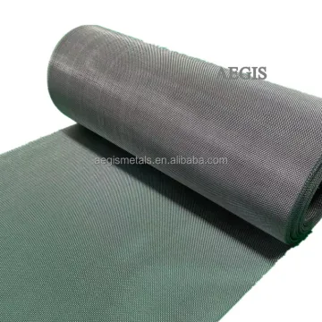 Electroformed Pure Nickel Mesh Sheet Screen 50-200 Mesh Chrome Wire Nickel Rotary Screen