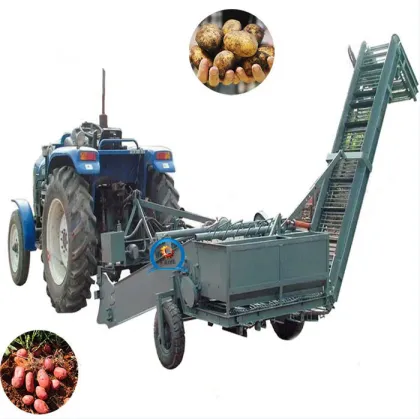 Hot Sale Agro Machines: Efficient Double Row Small Potato Harvester