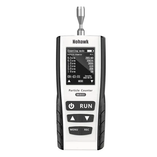 Professional High-Sensitivity PM2.5 Air Quality Monitor: Handheld Dust Particle Counter