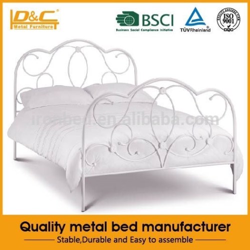 New high quality single bed cheap furniture metal bed hot selling matress bed