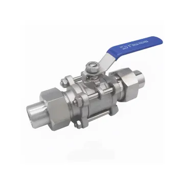 Stainless Steel Three Piece Thread Welded Ball Valve