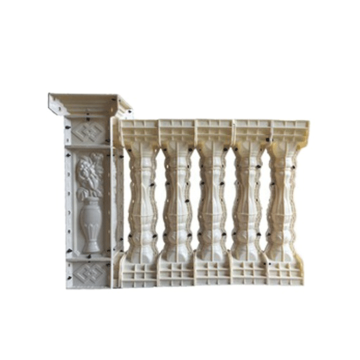 Rubber Decorative Concrete Baluster Silicone Mold for Precast Adjustable Stairs & Gypsum Products