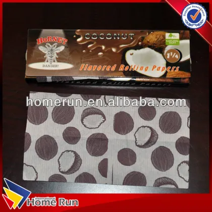 Printed tobacco roling papers