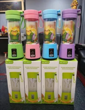Portable Rechargeable USB Mini Blender for Smoothies and Shakes