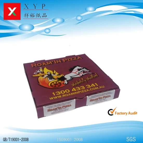 Custom box for pizza