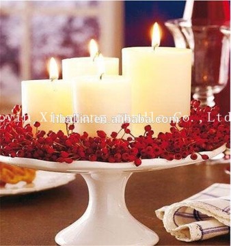 car white candle,birthday candle,party candle of wax candle