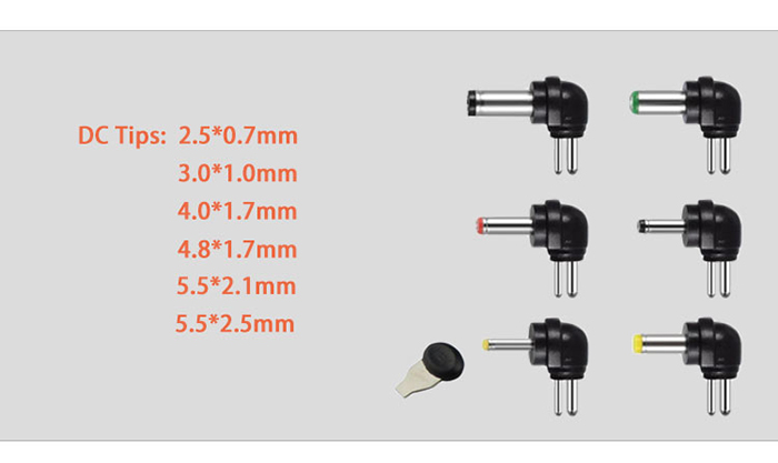 12w universal wall adapter