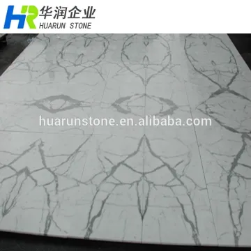 Calacatta Statuario White Bookmatch Marble Tile