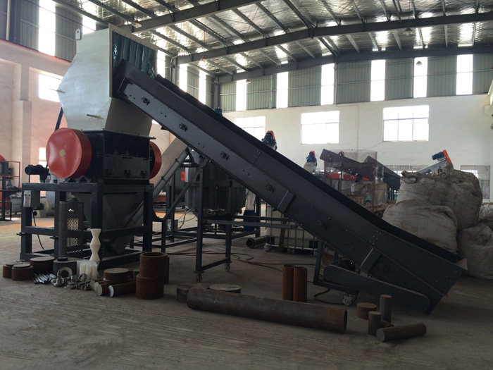Hdpe Ldpe Film Bags Recycling Machine