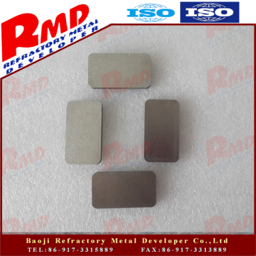 Quality and quantity assured High quality round corner tungsten sheet price