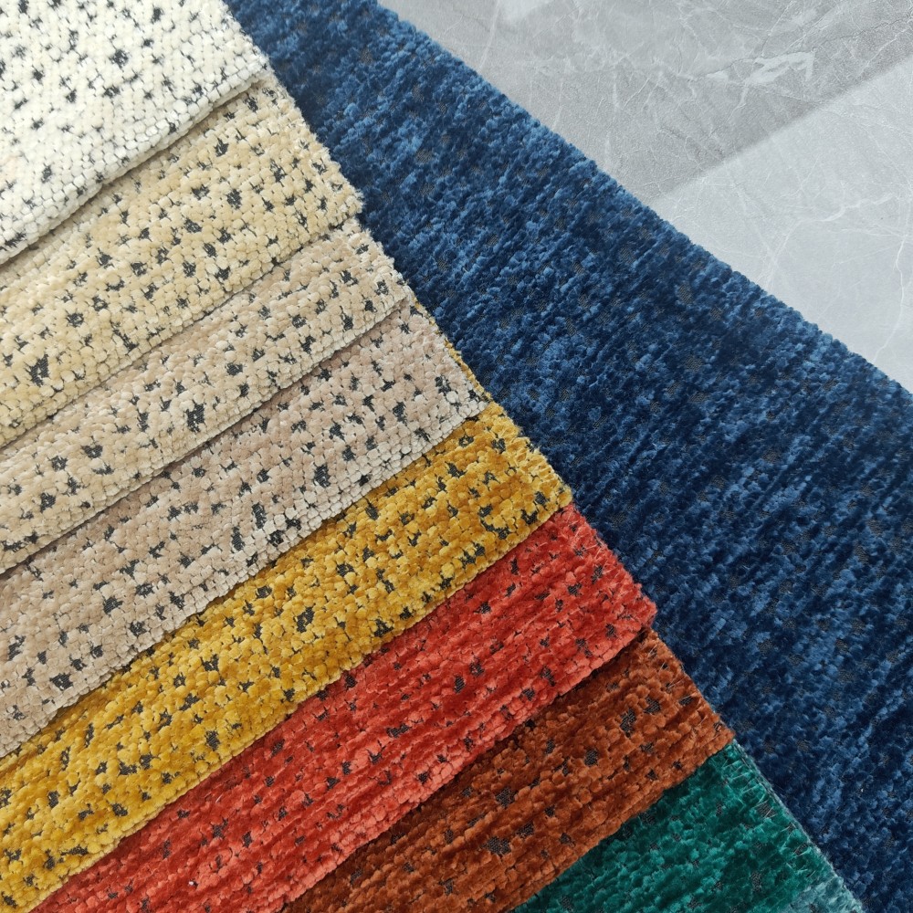 Ύφασμα Ταπετσαρίας Μαλακό Ανθεκτικό Σενίλ 380 γρ