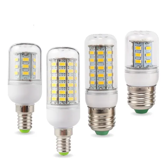 E27 E14 LED Corn Bulb 24-72W SMD 5730 220V Lamp Chandelier Candle LED Light