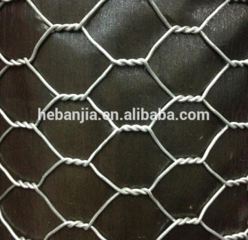 ANJIA pvc coated hexagonal iron wire mesh(ISO9001 factory)