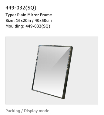 Super Simple Table Glass Mirror