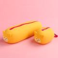 Silicone Soft Pencil Case Organizer Bag Kawaii Set