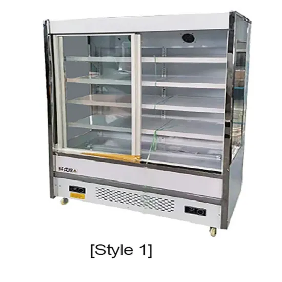 Hot Selling Commerical Air Cooling Display Cabinet Showcase