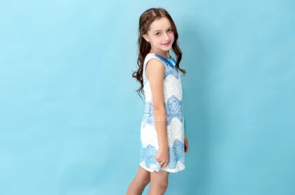 Fashion Skirt Girl Dresses Girls′ Wear