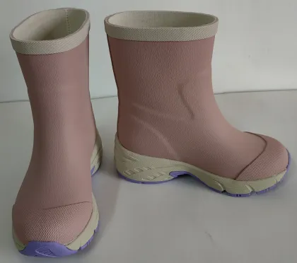 New Style Children Shoes, High-End Children Rain Shoes, Sell Like Hot Kid Rubber Shoe, New Fashion Child Rubber Shoes, Popular S