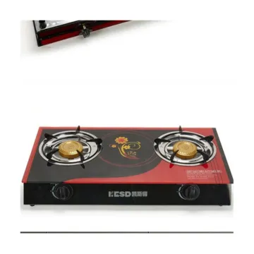 High Quality Tempered Glass with Two Burner Gas Stove /Cooktop