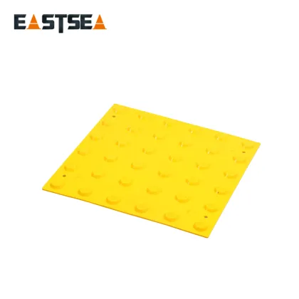 Anti-Slip Rubber PVC/TPU Tactile Paving Tiles for Floors