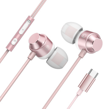 New Arrivals: Type C In-Ear Wired Earphones with Mic and Magnetic Design - Low Latency