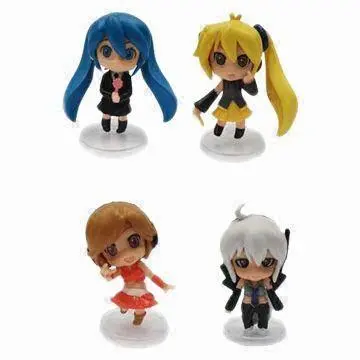 Action Figures, Made of ABS, Various Sizes are Available
