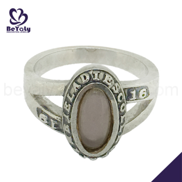 Popular custom signet gemstone ring design mens