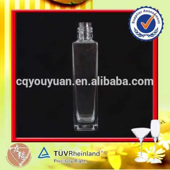 custom made small glass decorative olive oil bottle 200 ml