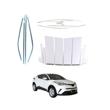 OEM Chrome Plated Stainless Steel Window Decorative Strips for Toyota 2018 C-HR