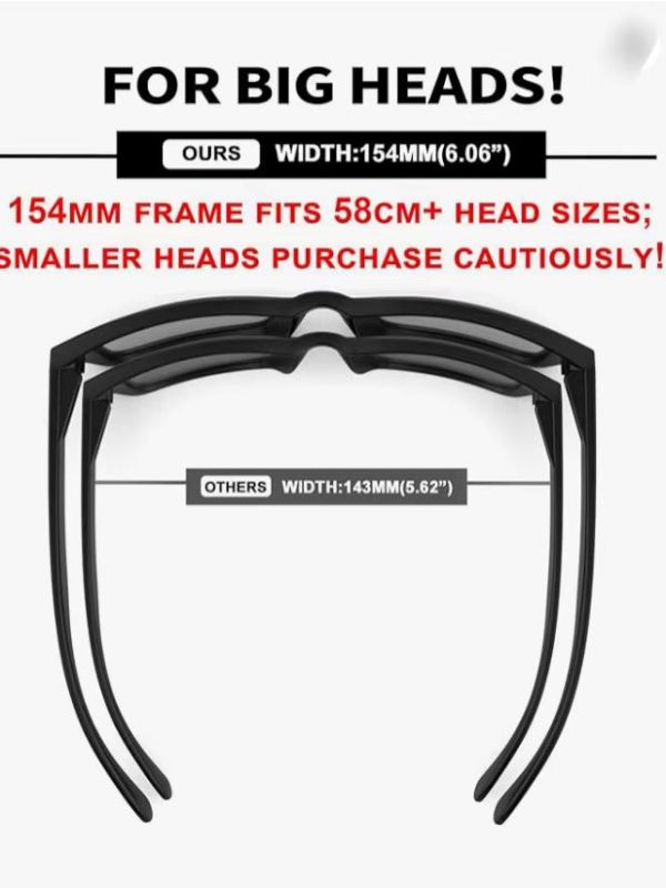light UV400 protective full-frame sunglasses