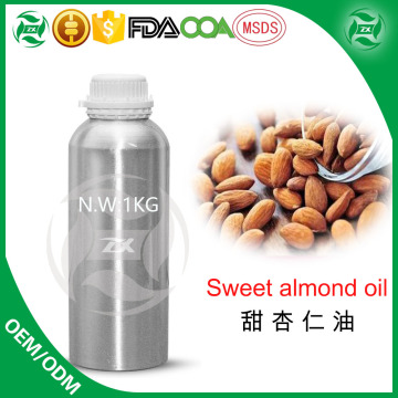 pure sweet Almond oil as Massage oil