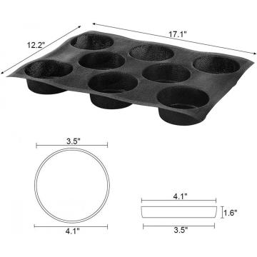 Mesh Hamburger Bun bread Mold Baking Pan