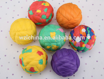 manufacturers Supply all kinds of color tasteless camouflage rope ball 64MM OEM