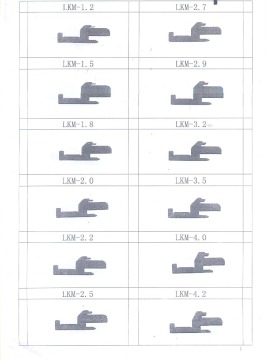 Circular knitting machine sinker LKM-2.9 series