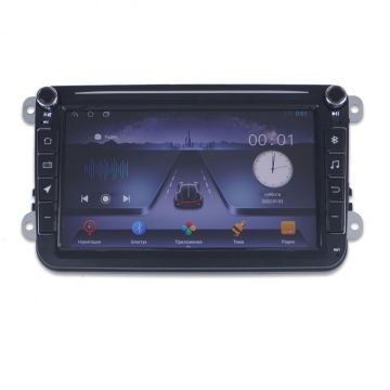 Auto radio Android da 8 pollici con navigazione GPS e lettore DVD touchscreen - Supporta CarPlay