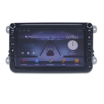 8 Inch Android Car Radio with GPS Navigation and Touch Screen DVD Player - Supports CarPlay